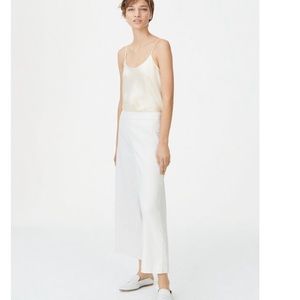 BNWT Club Monaco Joannah Linen Blend cropped pant